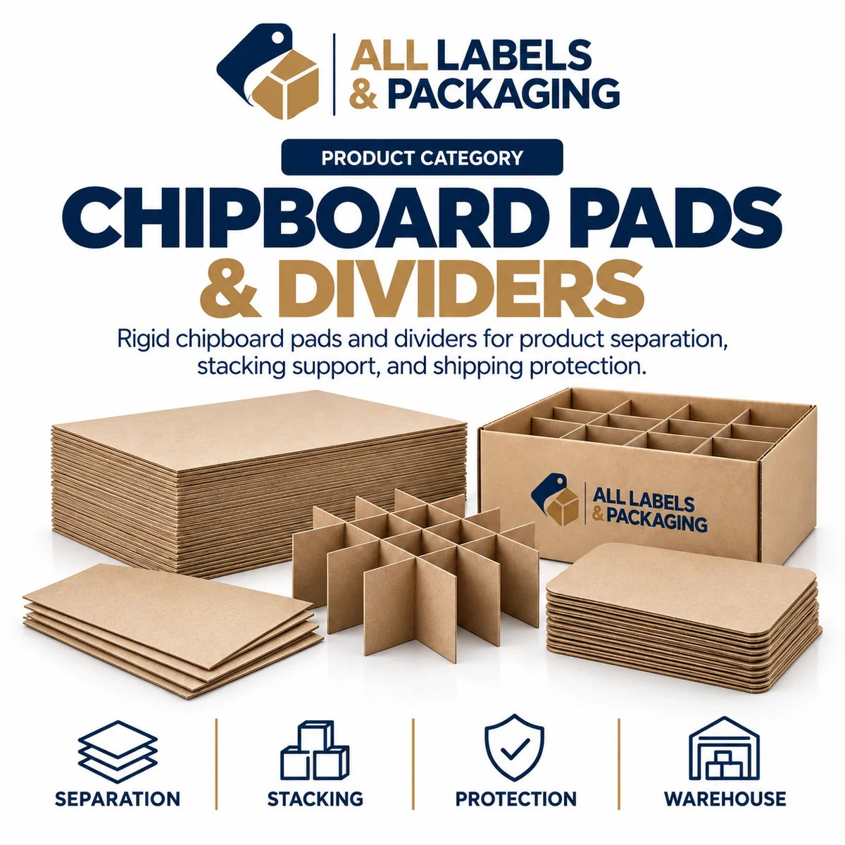 Chipboard Pads & Dividers — category